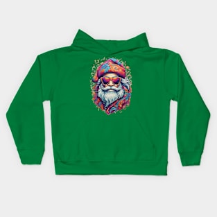 Psychedelic Santa Kids Hoodie